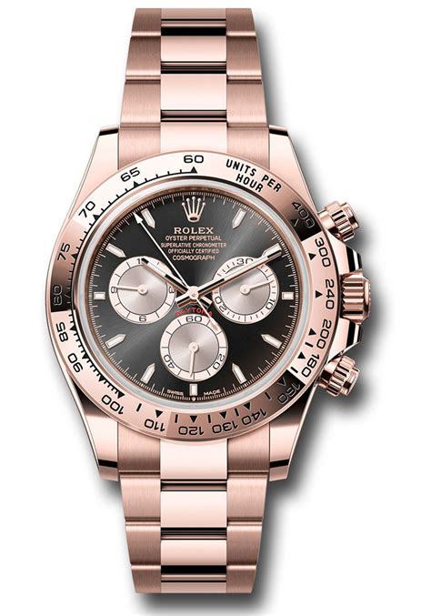 rolex daytona k18 everose gold prezzo|Rolex Daytona 126505 .